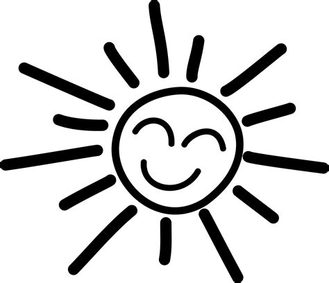 clip art black and white sun|black and white clip art sunshine.